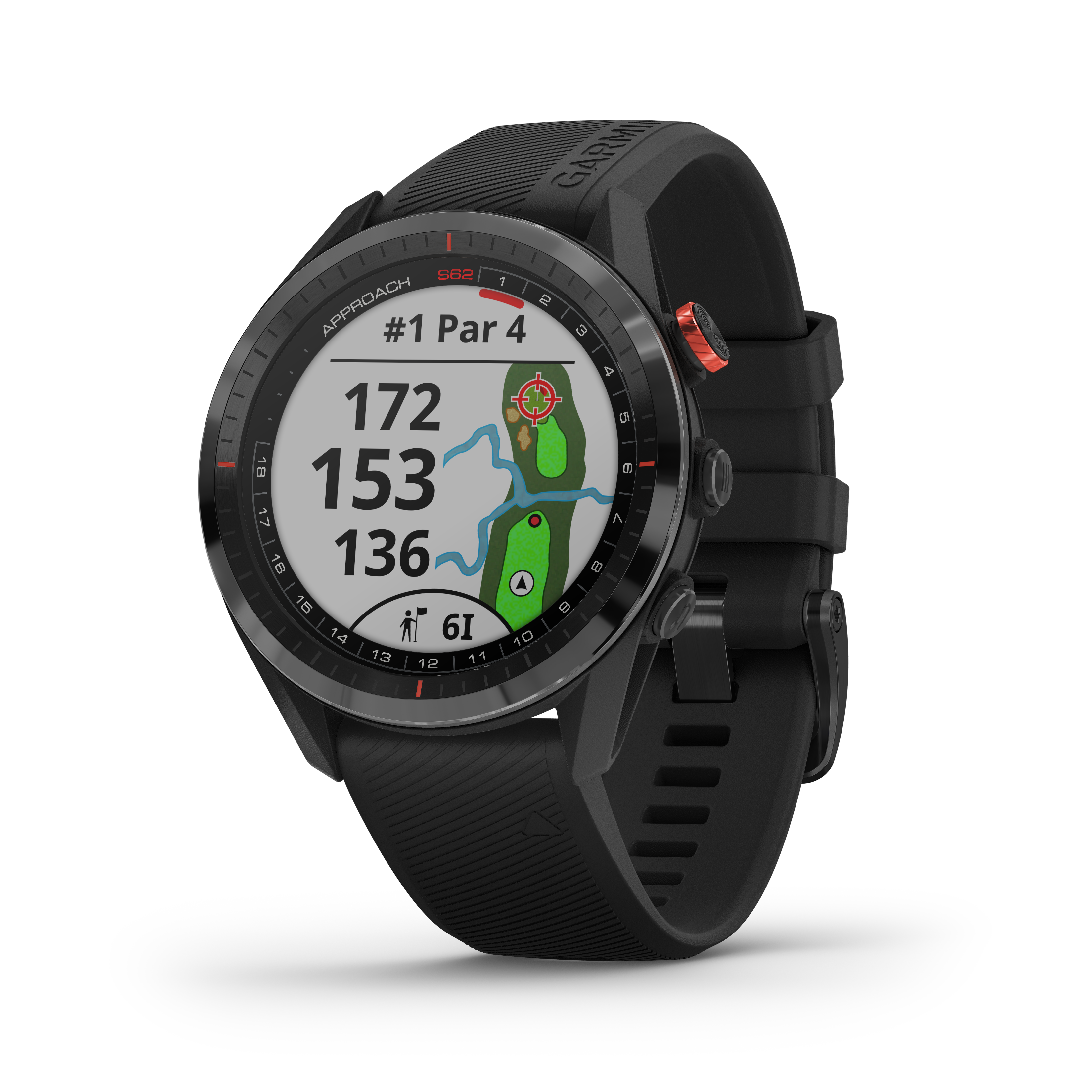 Approach S62 GPS Watch | GARMIN | GPS Watches | Unisex | BLACK